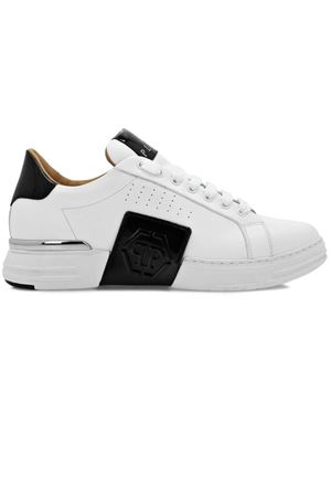 White Hexagon low-top sneakers PHILIPP PLEIN | FADSUSC0565PLE025N01